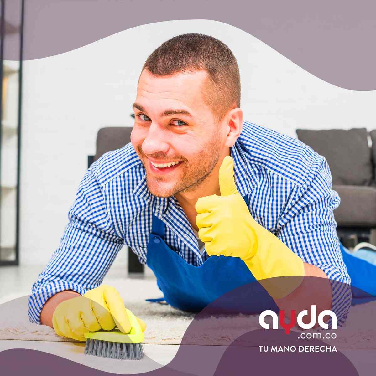 Ayda te enseña trucos de limpieza de alfombra